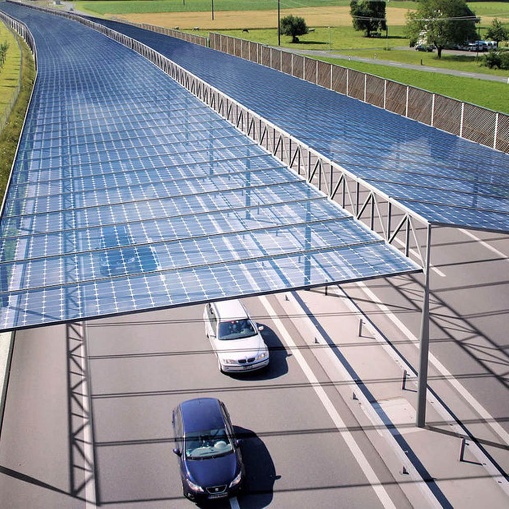 A jövő napelemes autópályái