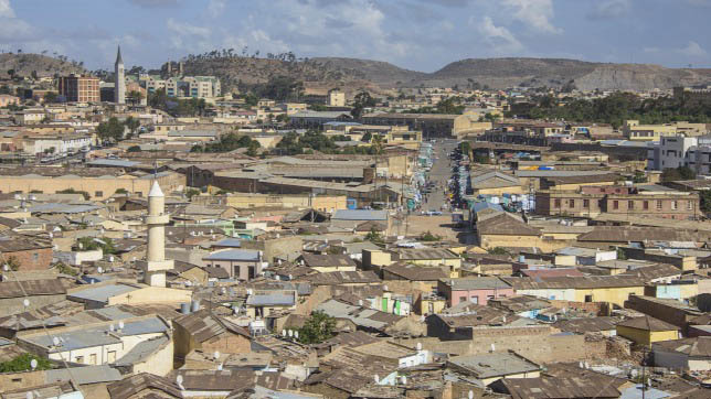 Eritrea fővárosáról beszélünk, Aszmaráról.