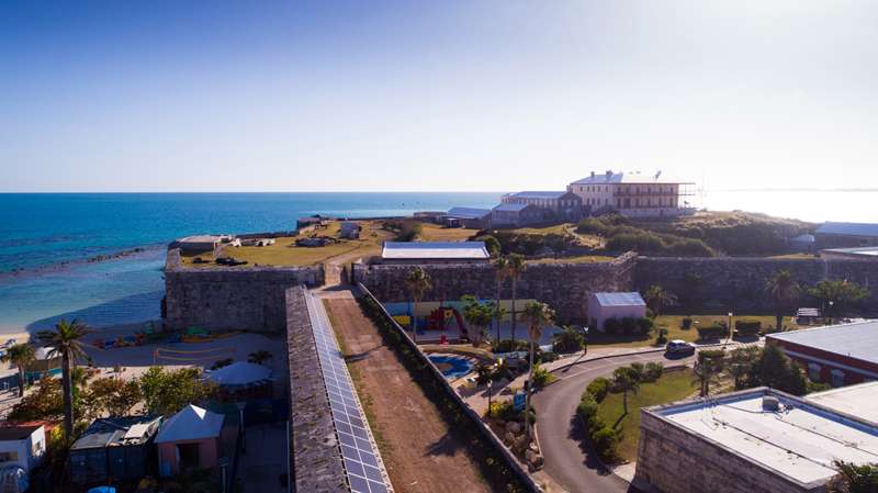 Bermuda nemzeti múzeuma is napelemeket kapott