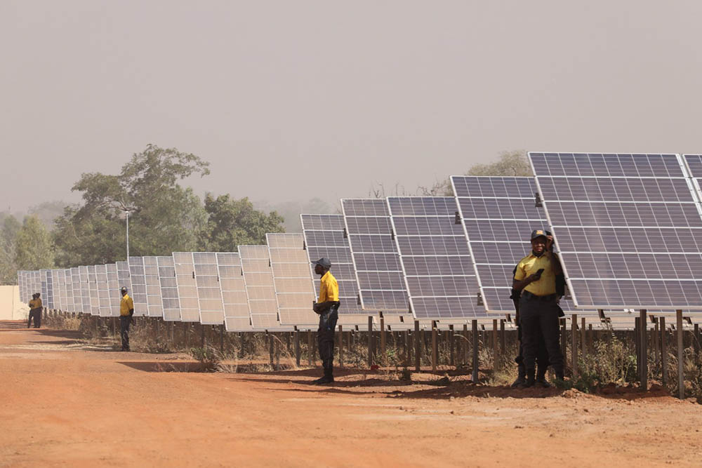 Üzemben Burkina Faso új napelem parkja