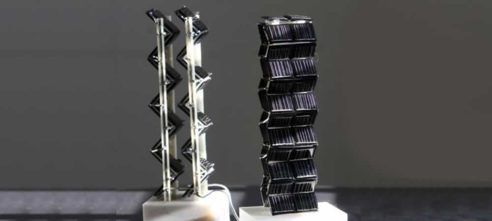 3D-s napelemtornyokkal a 20-szoros energiáért